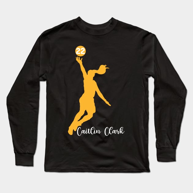 Caitlin Clark Long Sleeve T-Shirt by Nolinomeg